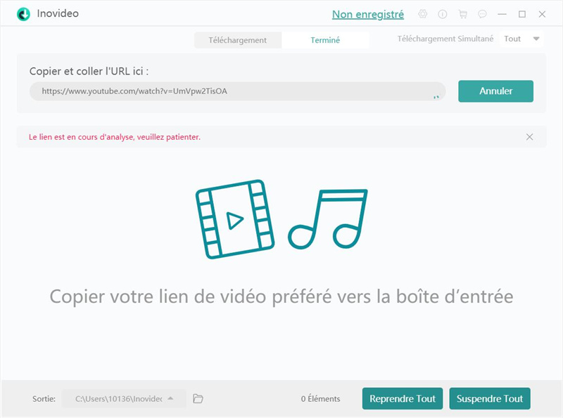 Analyse de la vidéo