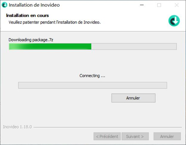 Installation en cours