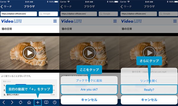 clipboxの手順