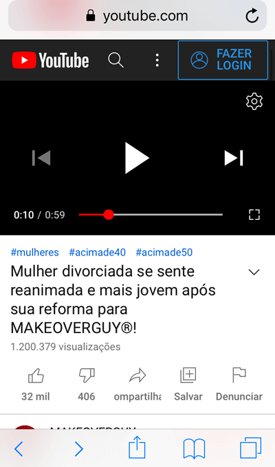 mulher divorciada vídeo do youtube