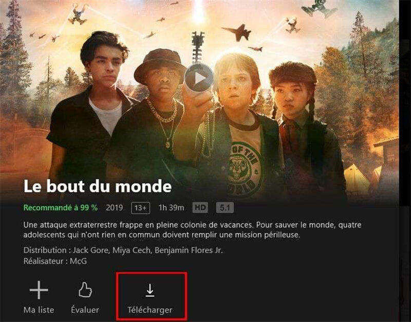 télécharger les vidéos Netflix