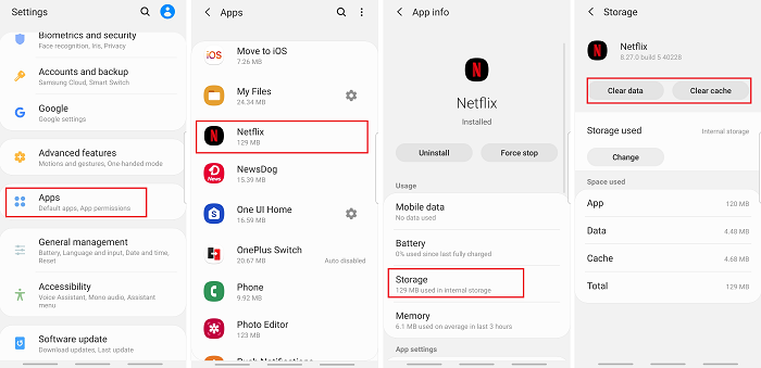 How to Clear Netflix Cache on Android
