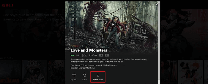 Download a Movie on Netflix