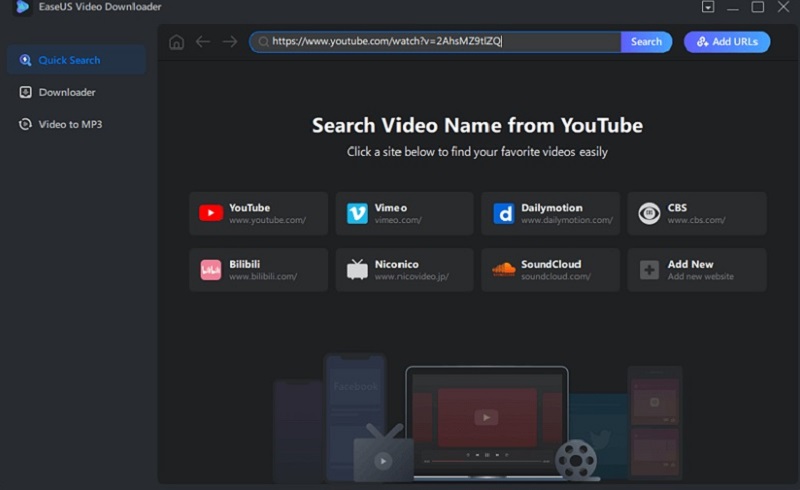 EaseUS Video Downloader