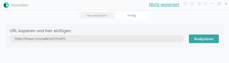 Imgur URL kopieren und einfügen