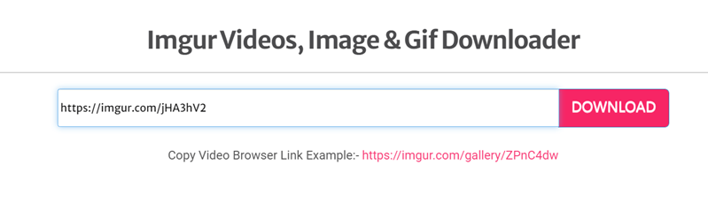 online Imgur Downloader