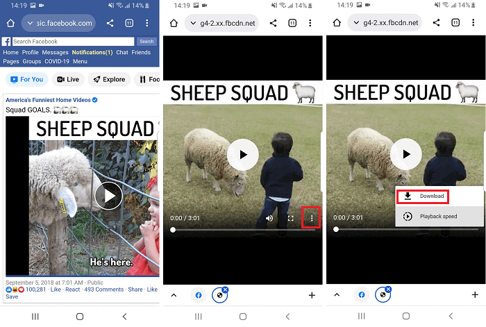 Download Facebook Video on Android