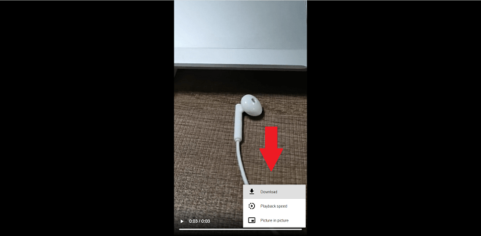 Download TikTok Video on Element Inspect