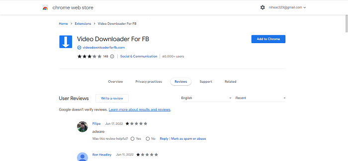 Video Downloader for FB Homepage