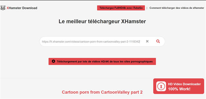 le site XHamster Download