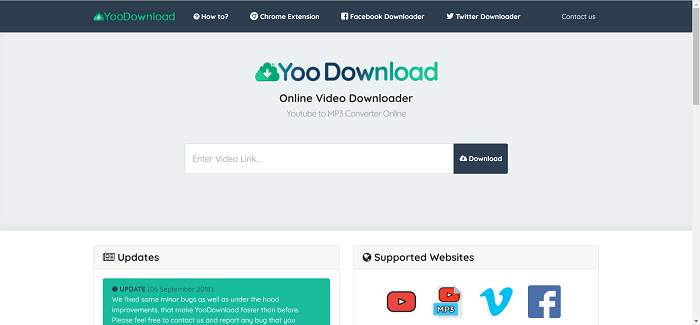 YooDownload Homepage